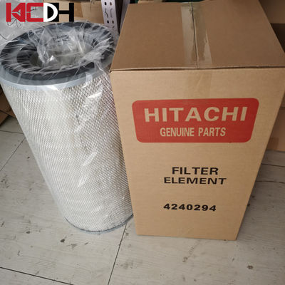 হিটাচি খননকারী এয়ার ফিল্টার EX800-5, 4240294 12 ইঞ্চি রাউন্ড এয়ার ক্লিনার