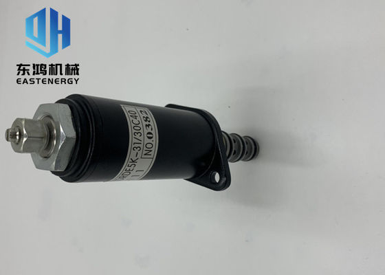 SK200-6 খননকারী জলবাহী পাম্প যন্ত্রাংশ সোলোনয়েড ভালভ 8413606090